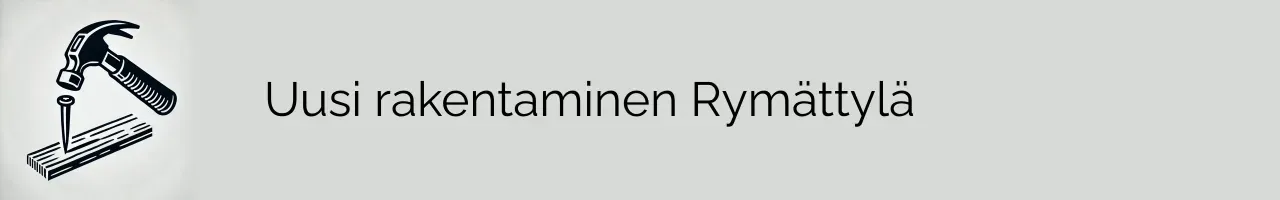 Uusi rakentaminen Rymättylä